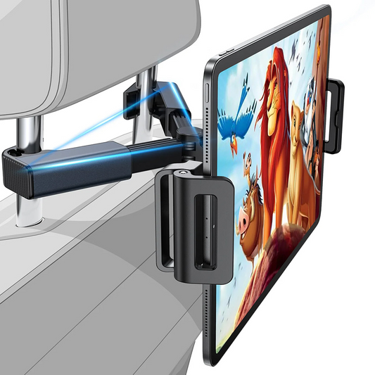 Suporte Automóvel para Encosto de Cabeça Lisen para Telemóvel / Tablet, 4.7polegadas - 12.9polegadas, Preto, Recondicionado YL0221030002