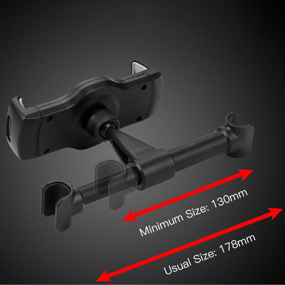 Suporte Auto para Encosto de Cabeça Yesido C29, 4 polegadas - 10 polegadas, Preto