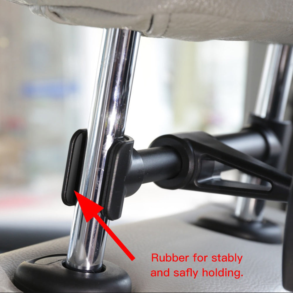 Suporte Auto para Encosto de Cabeça Yesido C29, 4 polegadas - 10 polegadas, Preto