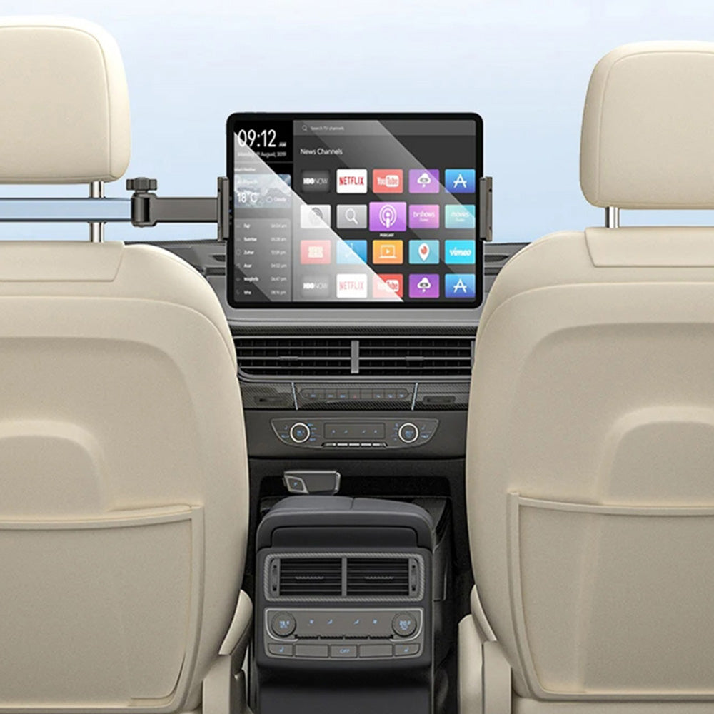 Suporte Auto para Encosto de Cabeça Yesido C294, 4.7 polegadas - 13 polegadas, Preto