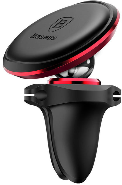 Suporte Automóvel Magnético Baseus Air Vent, Universal, Vermelho C40141201913-00