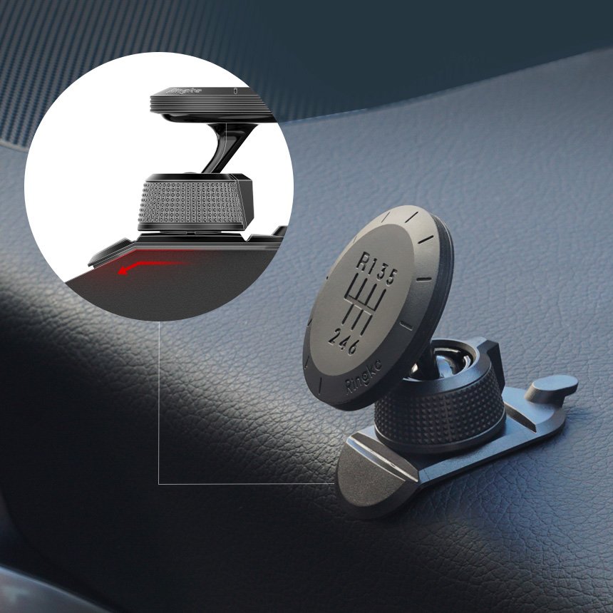 Suporte Automóvel Magnético Ringke Gear, Universal, Preto