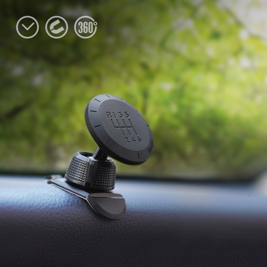 Suporte Automóvel Magnético Ringke Gear, Universal, Preto