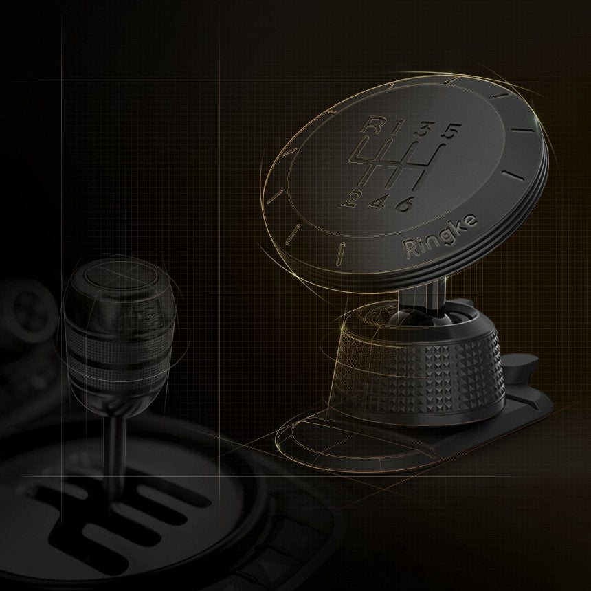 Suporte Automóvel Magnético Ringke Gear, Universal, Preto