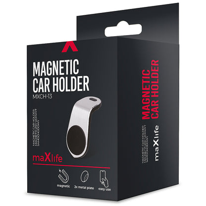 Suporte Automóvel Magnético MaXlife MXCH-13, Universal, Preto