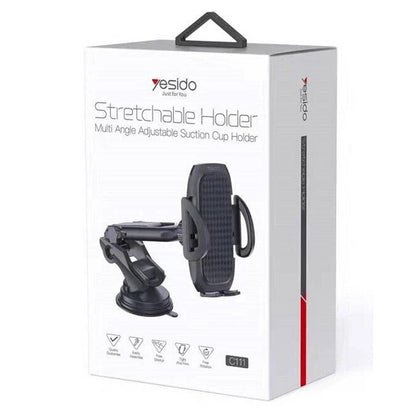 Suporte Auto Yesido C111, 4.5inch - 6.8inch, Preto