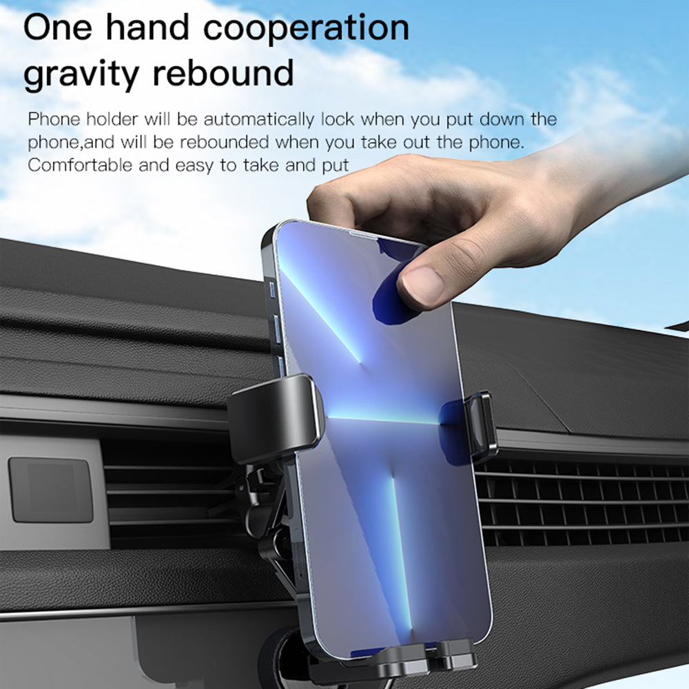 Suporte Auto Yesido C166, 4.7inch - 7inch, Preto