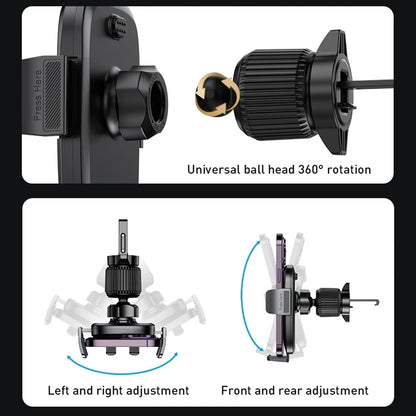 Suporte Auto Yesido C241, 4.7inch - 7.2inch, Preto