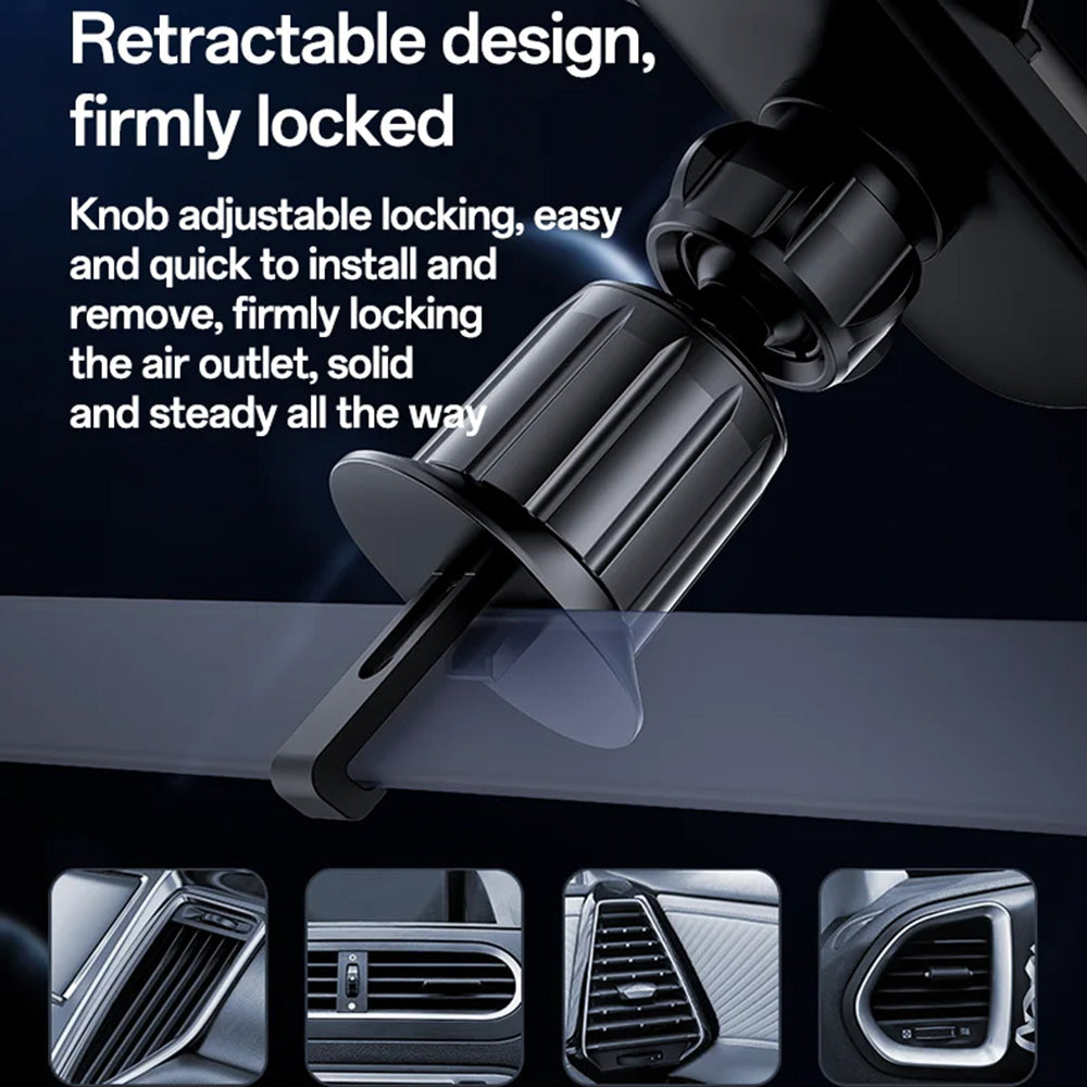 Suporte Auto Yesido C247, 4.7 polegadas - 7.2 polegadas, Preto