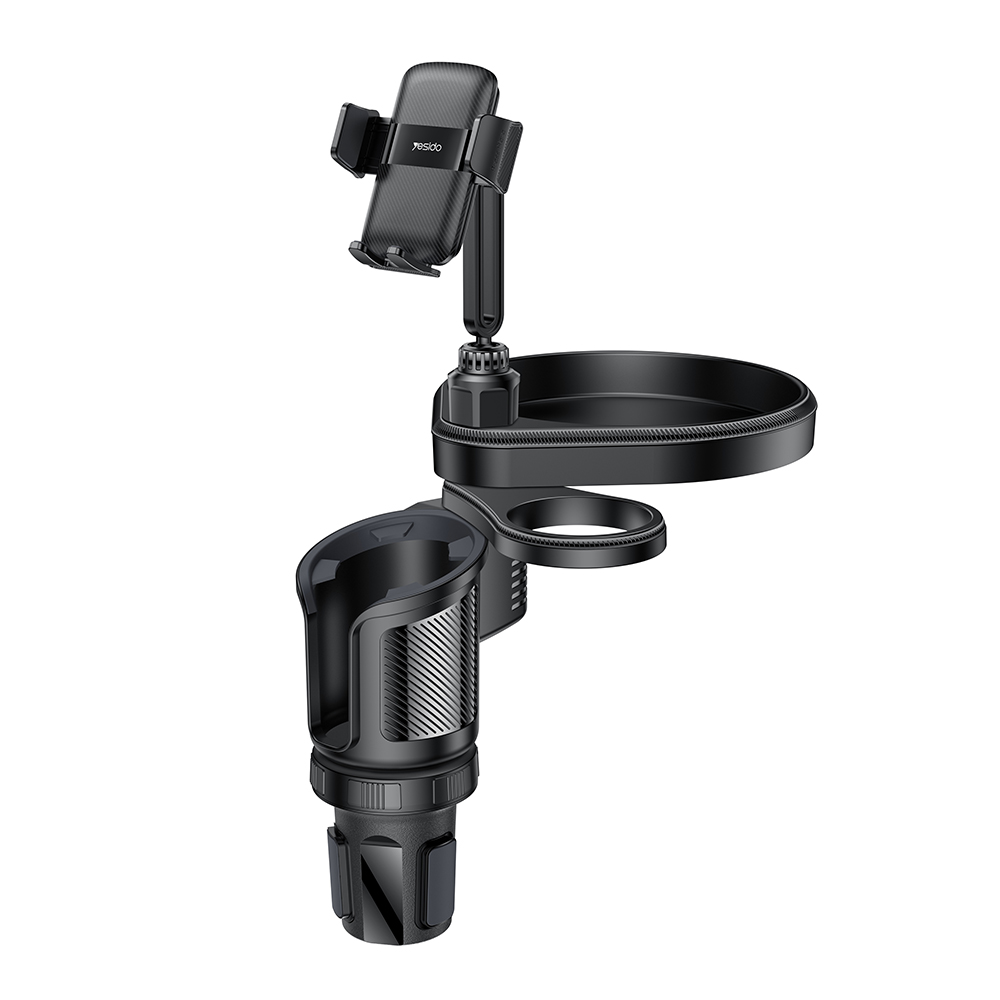 Suporte Auto Yesido C274, 4.7polegadas - 7.2polegadas, Preto, Recondicionado