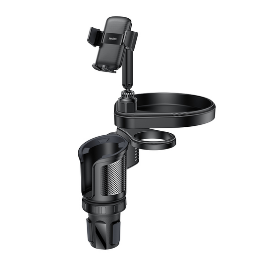 Suporte Auto Yesido C274, 4.7polegadas - 7.2polegadas, Preto, Recondicionado