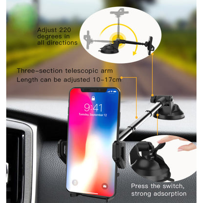 Suporte Auto Yesido C40, Universal, Preto