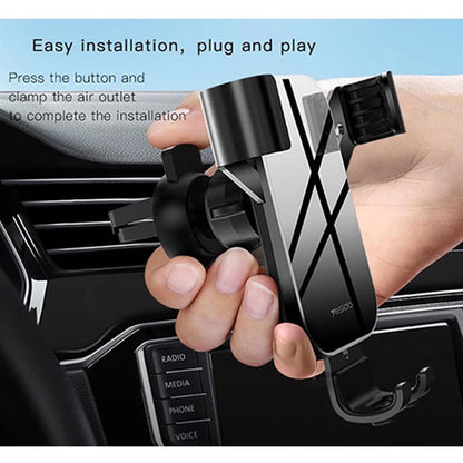 Suporte Auto Yesido C87, Universal, Preto