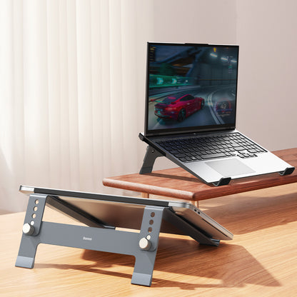 Baseus UltraStable Laptop Stand UltraStable para computador portátil de até 17 polegadas, cinzento B10053100811-00 