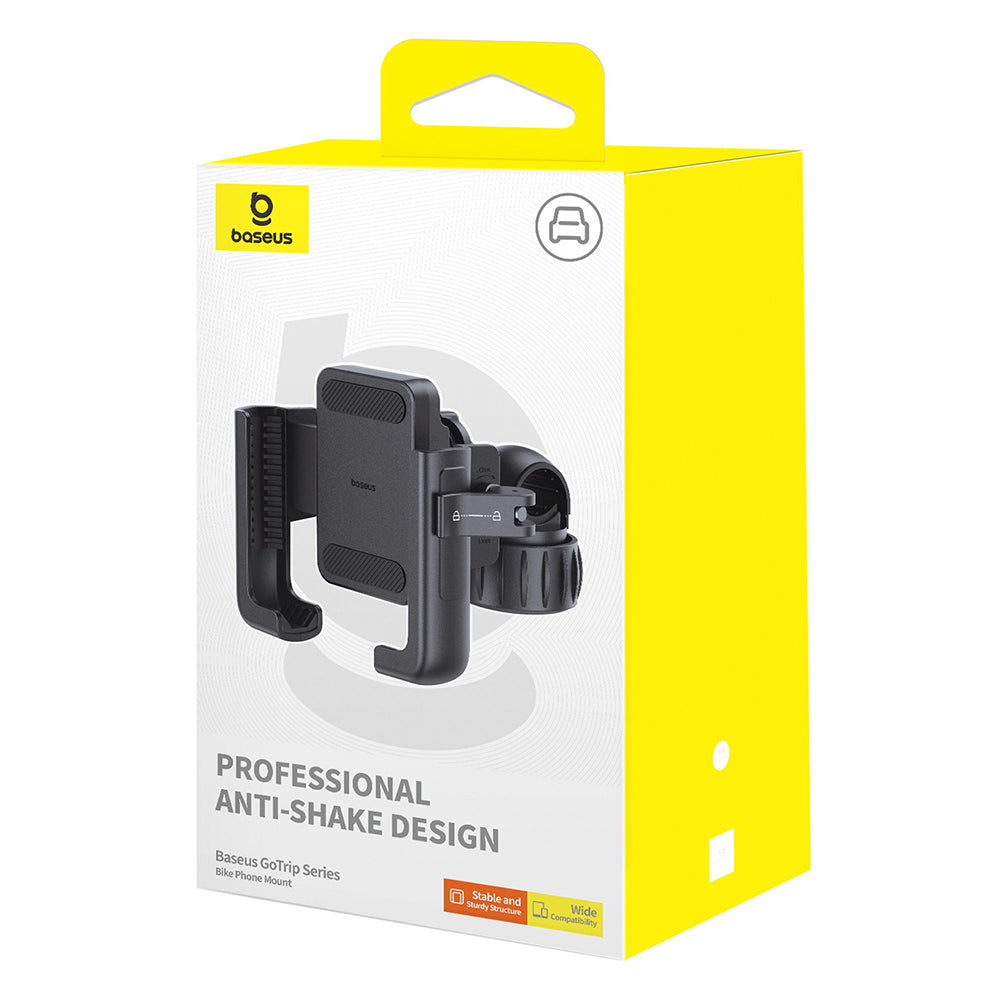 Suporte para Bicicleta Baseus GoTrip, 5.7inch - 7.2inch, Preto C40572301111-00