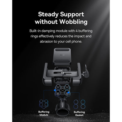 Suporte para Bicicleta Baseus GoTrip, 5.7inch - 7.2inch, Preto C40572301111-00