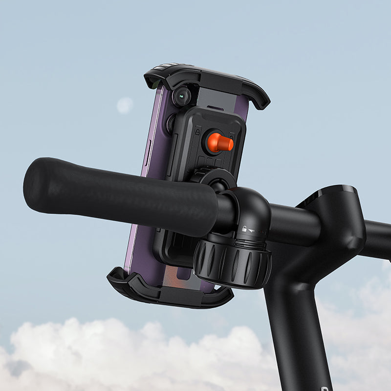 Suporte para Bicicleta Baseus QuickGo, 4.6inch - 6.8inch, Preto C40561500113-00
