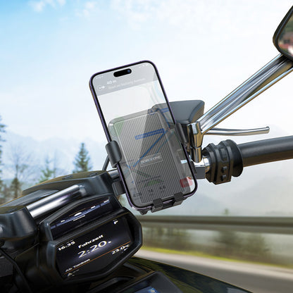 Suporte para Bicicleta Borofone BH13 Knight, 4.5 polegadas - 7 polegadas, Preto