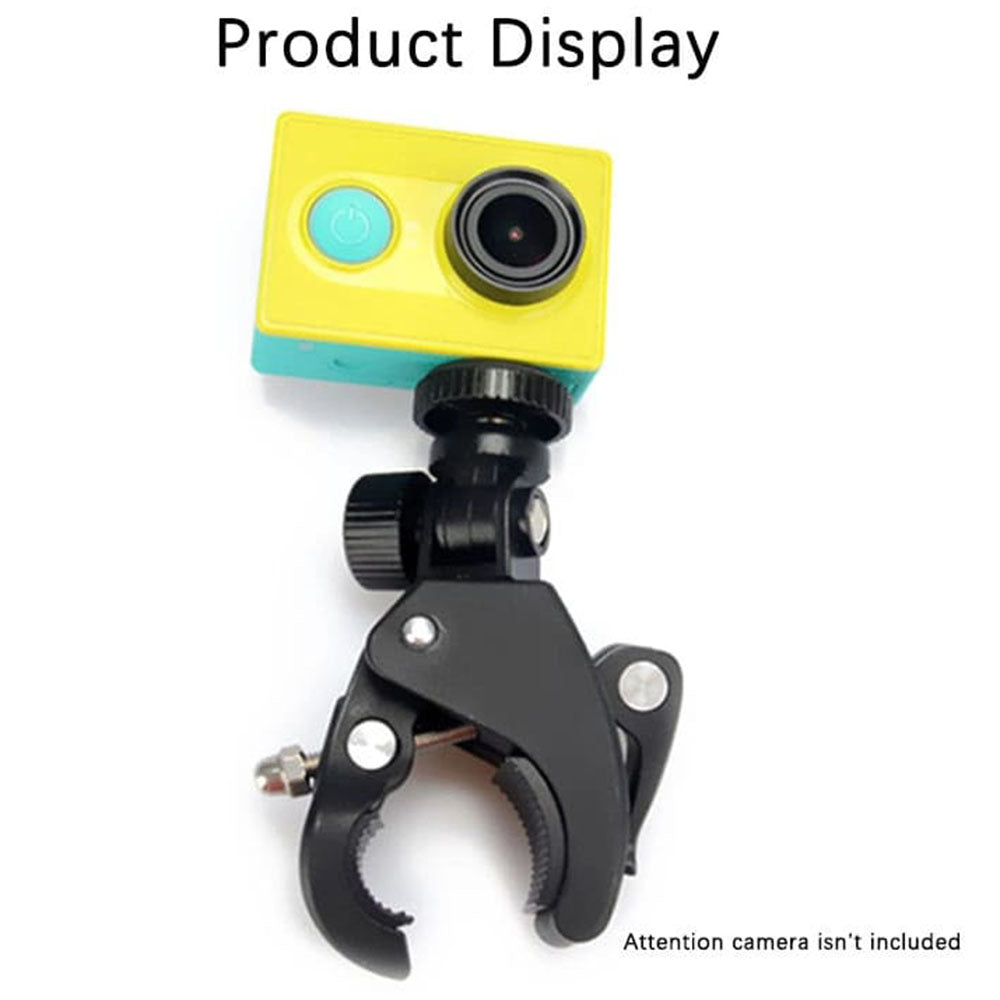 Suporte de Bicicleta para Câmara Desportiva Techsuit CAL07 para GoPro, Preto