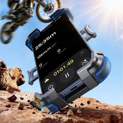 Suporte para Bicicleta e Motociclo com Protetor Solar Joyroom JR-ZS526, 4.7polegadas - 7polegadas, Preto