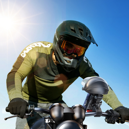 Suporte para Bicicleta e Motociclo com Protetor Solar Joyroom JR-ZS526, 4.7polegadas - 7polegadas, Preto