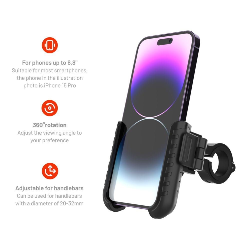 Suporte para Bicicleta Fixed FIXBIP, Universal, Preto