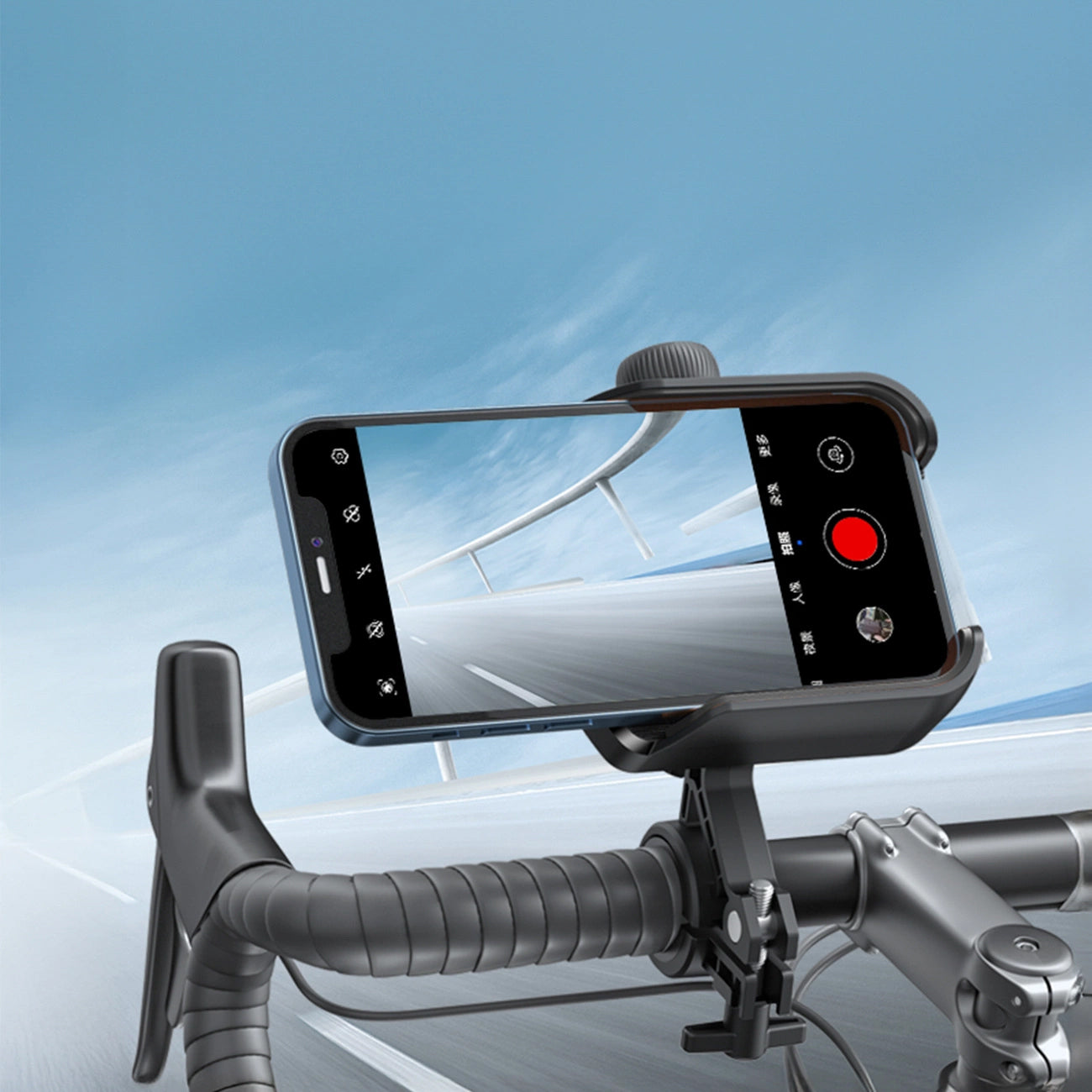 Suporte para Bicicleta e Motocicleta Joyroom JR-ZS431, 4.7 polegadas - 7 polegadas, Preto