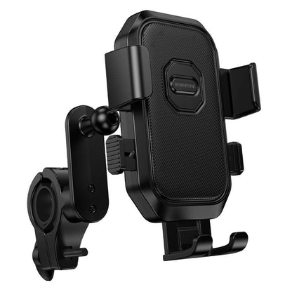 Suporte para Bicicleta e Motociclo Borofone BH141 Camino, 6 polegadas - 7 polegadas, Preto