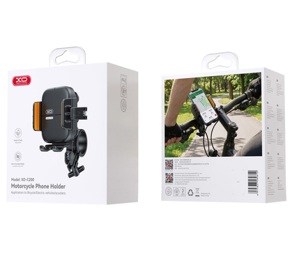 Suporte para Bicicleta e Motociclo XO Design C200, 4.5 polegadas - 7 polegadas, Preto