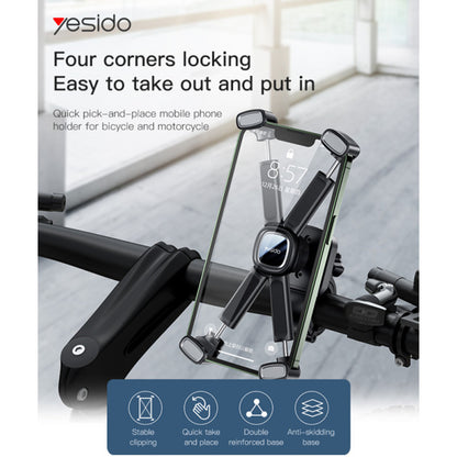 Suporte para Bicicleta Yesido C191, 4.5inch - 6.8inch, Preto