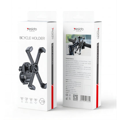 Suporte para Bicicleta Yesido C191, 4.5inch - 6.8inch, Preto