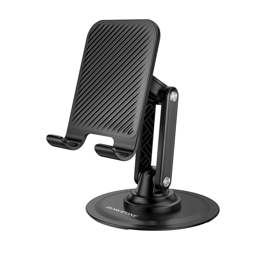 Suporte de Secretária Borofone BH128 Admirado, 4.5 polegadas - 7 polegadas, Preto