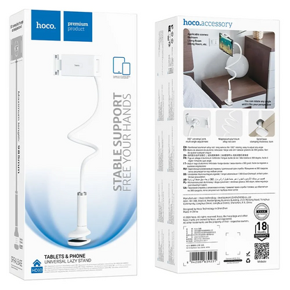 Suporte de Escritório HOCO HD10, Universal, Branco