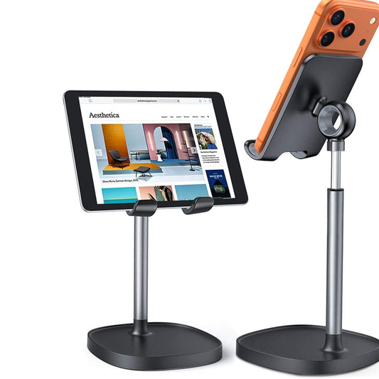 Suporte de Secretária Lisen Mechanical para Telefone / Tablet, 4inch - 10inch, Preto YL0421030004