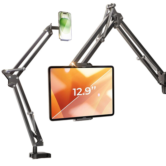 Suporte de Escritório Lisen para Telefone / Tablet, 4.7inch - 12.9inch, Preto YL0223060007