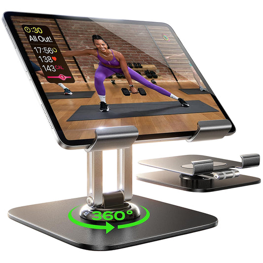 Suporte de Escritório Lisen Q18 para Telefone / Tablet, 4.7inch - 12.9inch, Preto YL0423120002