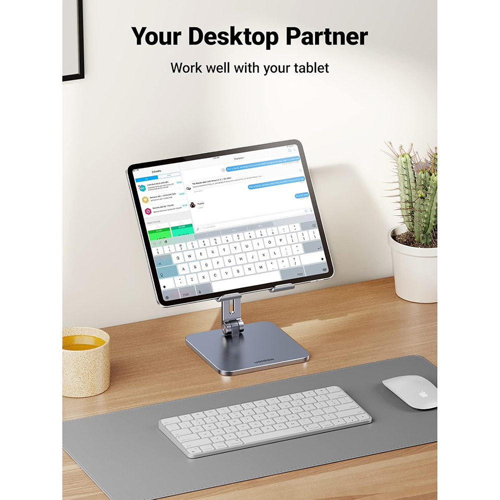 UGREEN LP134 Desk Stand for Phone / Tablet, 6.1inch - 12.9inch, Gray, Resealed