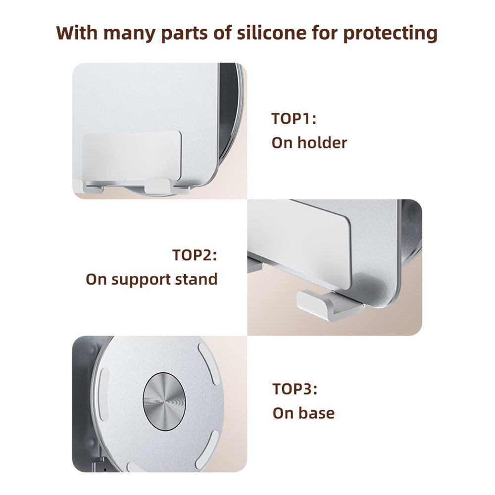 Suporte de Escritório Yesido C293 para Telefone / Tablet, 4.5inch - 13inch, Prateado