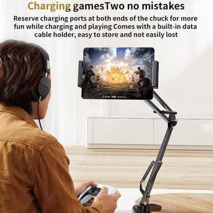 Suporte de Escritório Yesido C296, 4 polegadas - 12.9 polegadas, Preto