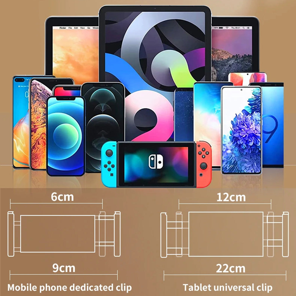 Suporte de Escritório Yesido C296, 4 polegadas - 12.9 polegadas, Preto