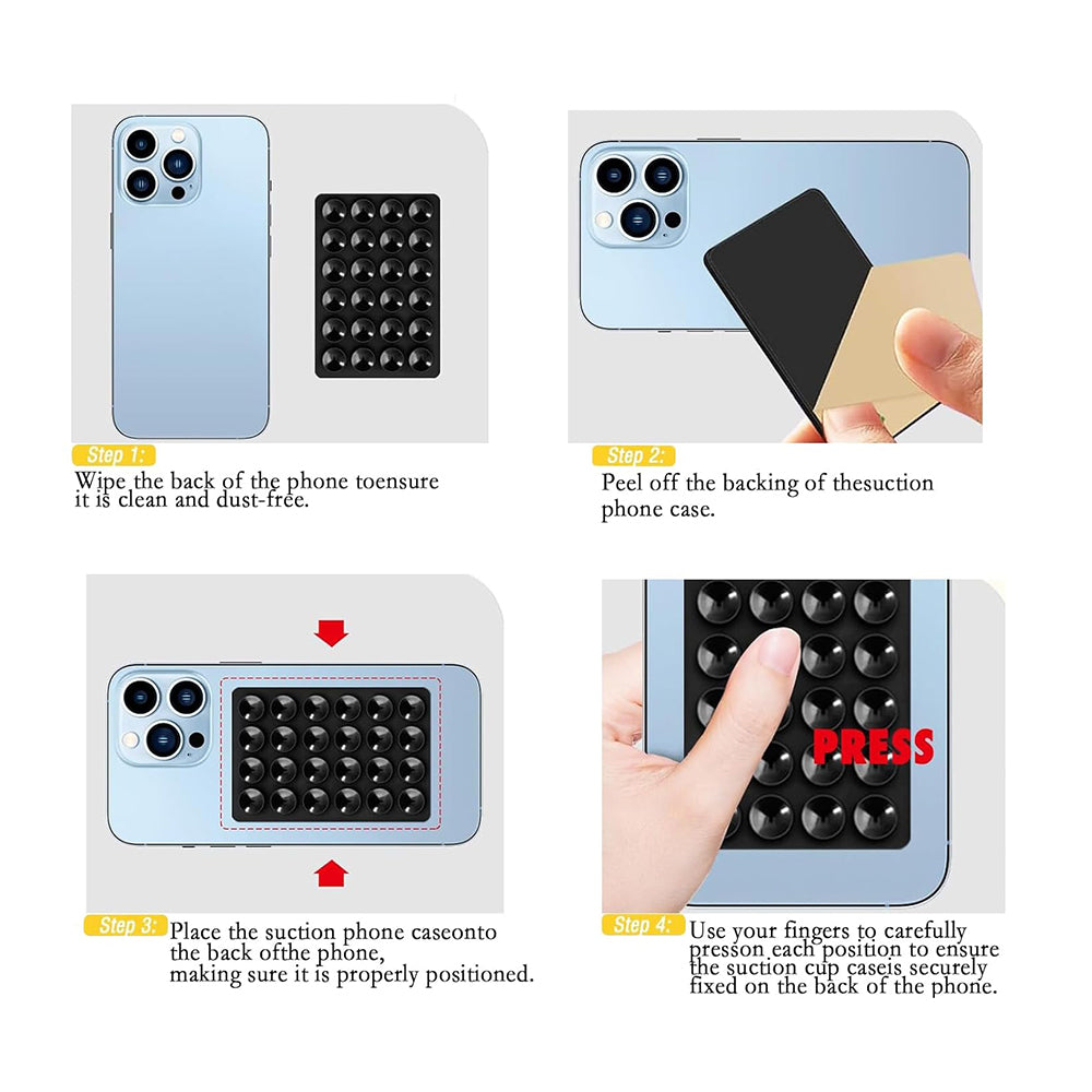 Suporte com Ventosas Techsuit SG-PAD, Verde