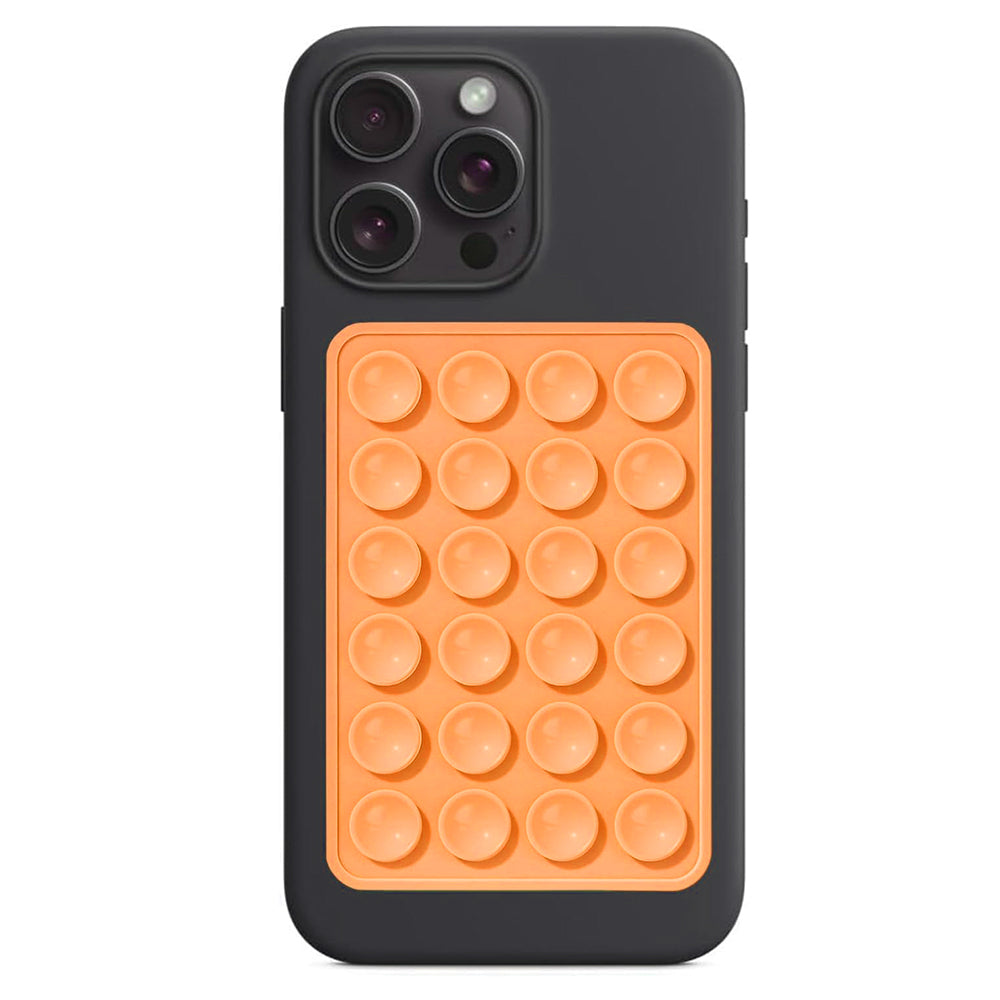 Suporte com Ventosas Techsuit SO-PAD, Laranja