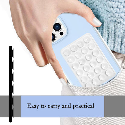 Suporte com Ventosas Techsuit SO-PAD, Laranja