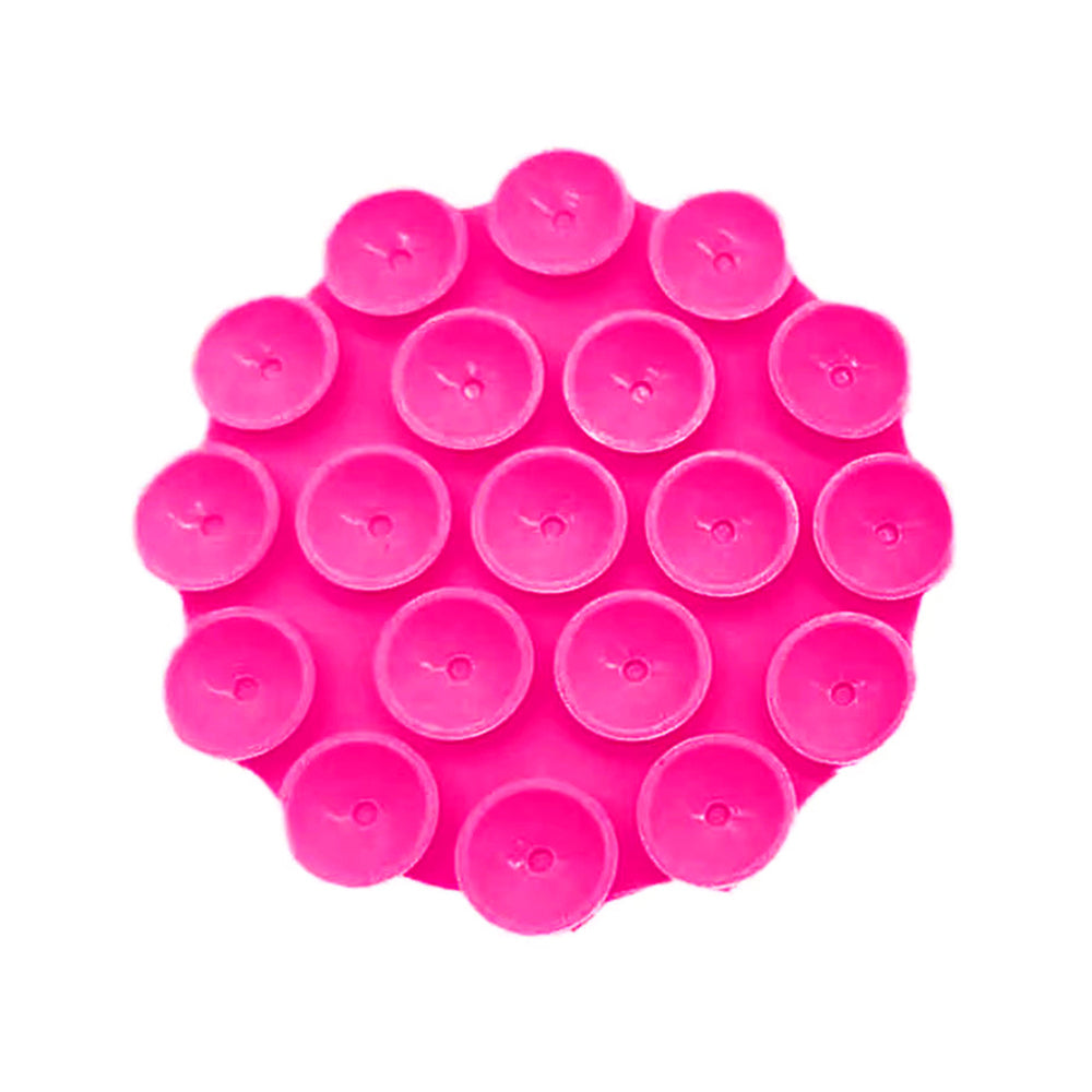 Suporte com Ventosas Techsuit SP-CUP, Rosa