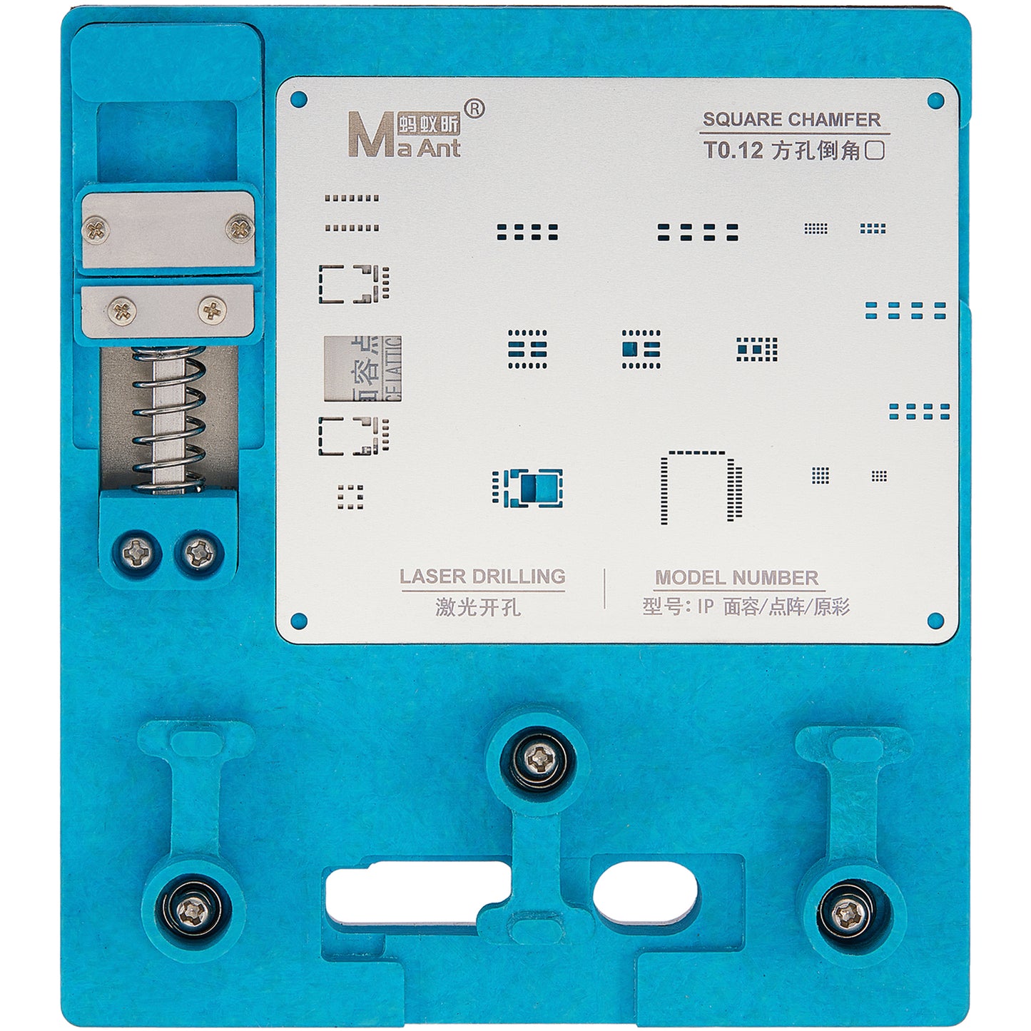 Suporte de Trabalho Reballing MaAnt MR-01 para Apple iPhone X - Série 16