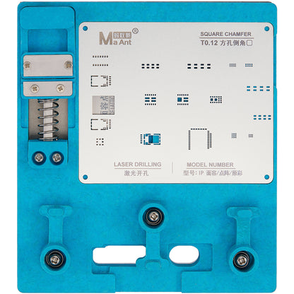 Suporte de Trabalho Reballing MaAnt MR-01 para Apple iPhone X - Série 16