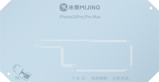 Suporte de Trabalho Reballing Mijing Z20 para Apple iPhone 16 Series