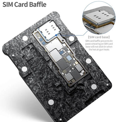 Suporte de Trabalho PCB Magnético QIANLI para Apple iPhone 15 Series