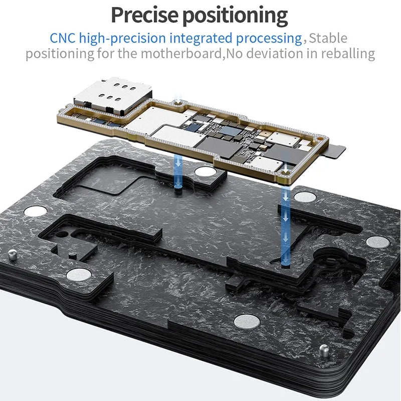 Suporte de Trabalho PCB Magnético QIANLI para Apple iPhone 15 Series
