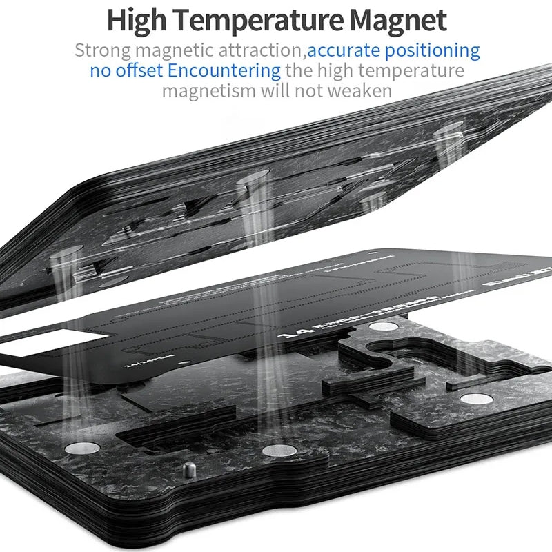 Suporte de Trabalho PCB Magnético QIANLI para Apple iPhone 15 Series